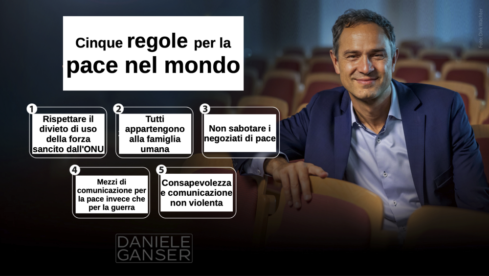 Ganser Cinque regole pace mondo