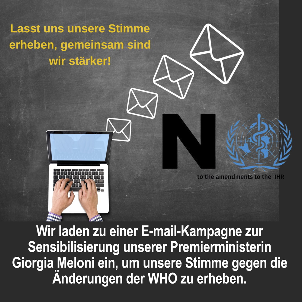 No IHR EMAIL Aktion